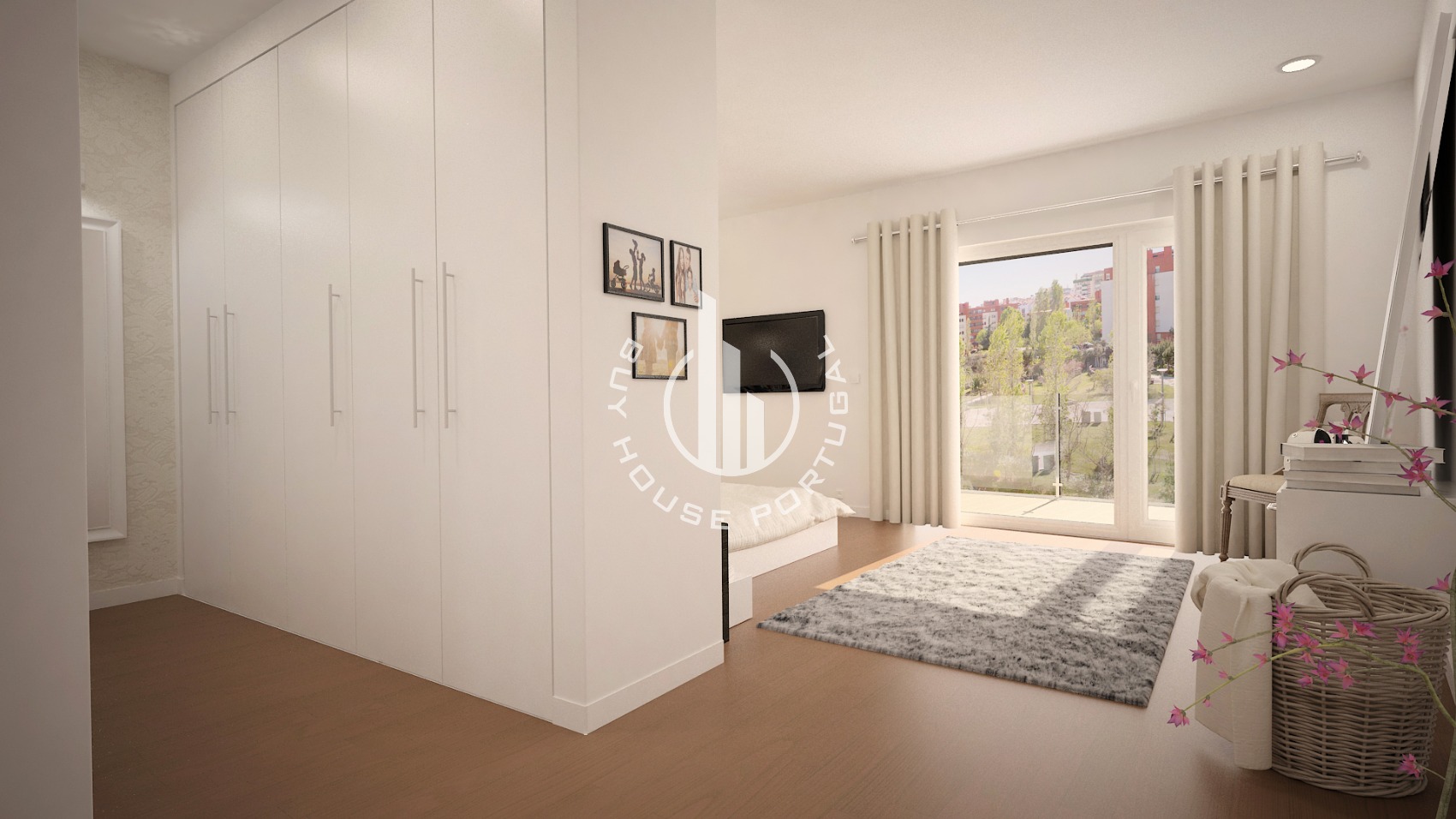 Chambre de luxe dans un appartement de 2 chambres
